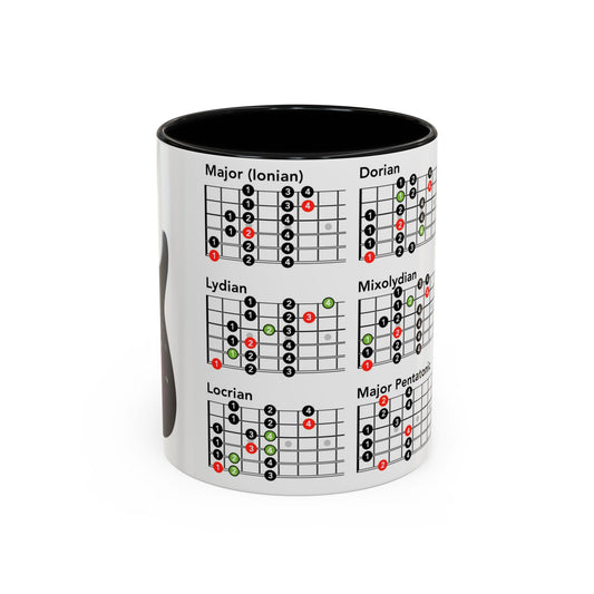 Music Theory Accent Coffee Mug - Perfect for Musicians & Music Lovers