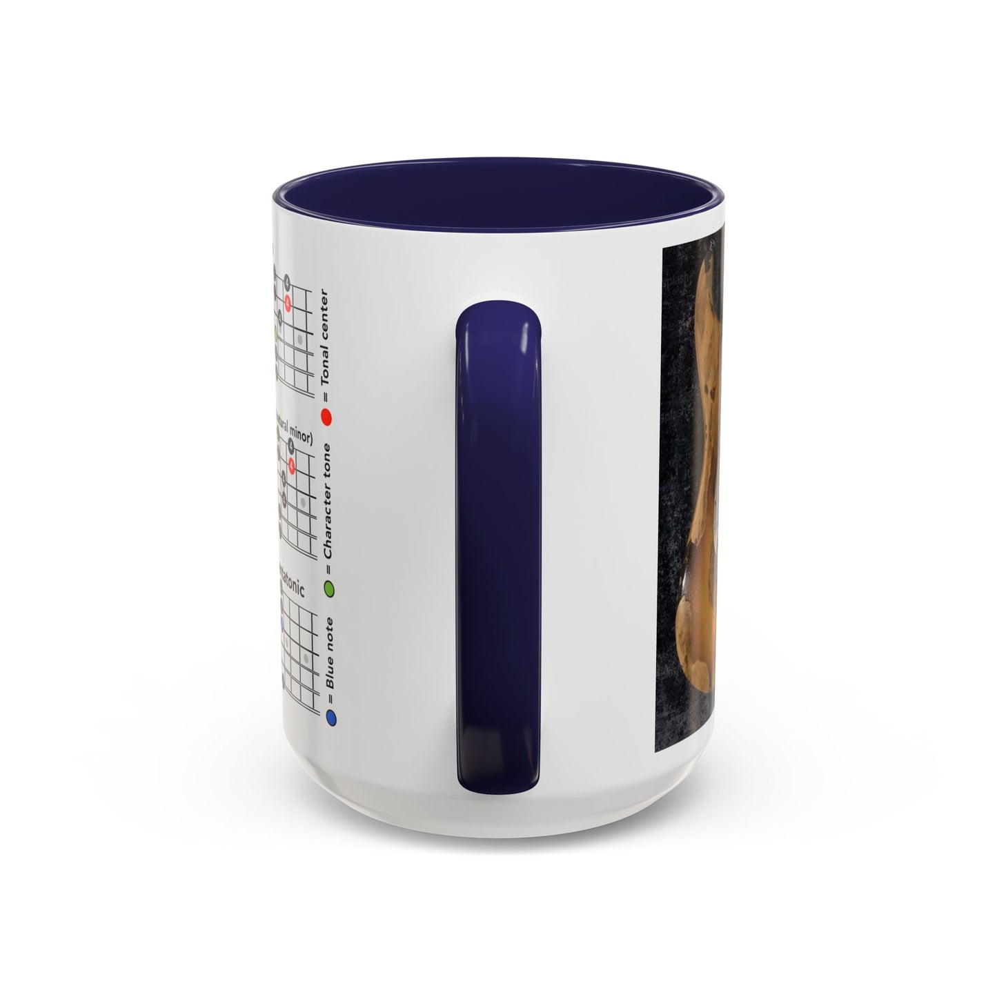 Mode Scales Coffee Mug - For Guitarist
