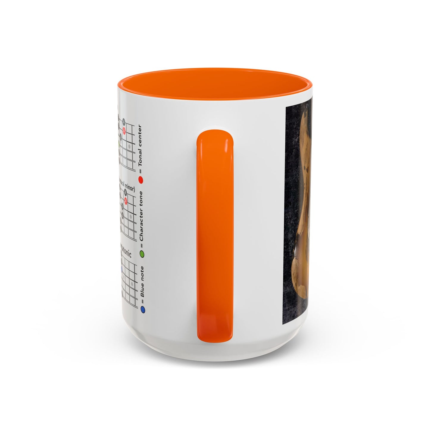 Mode Scales Coffee Mug - For Guitarist