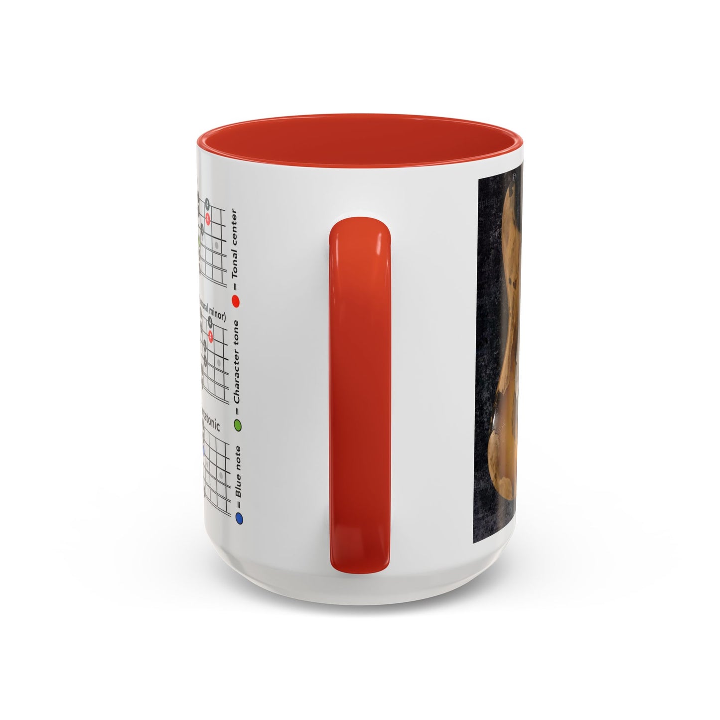 Mode Scales Coffee Mug - For Guitarist