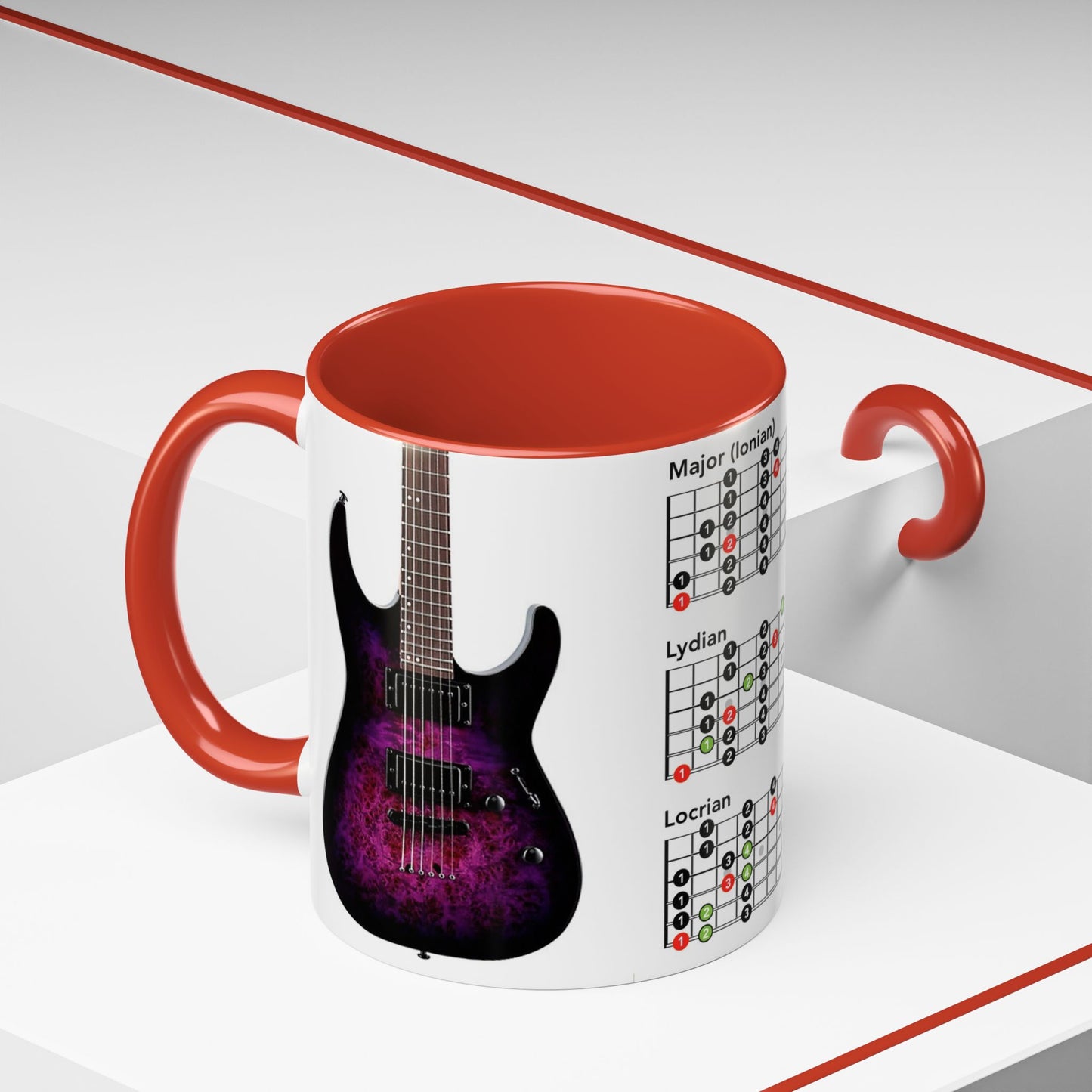 Music Theory Accent Coffee Mug - Perfect for Musicians & Music Lovers