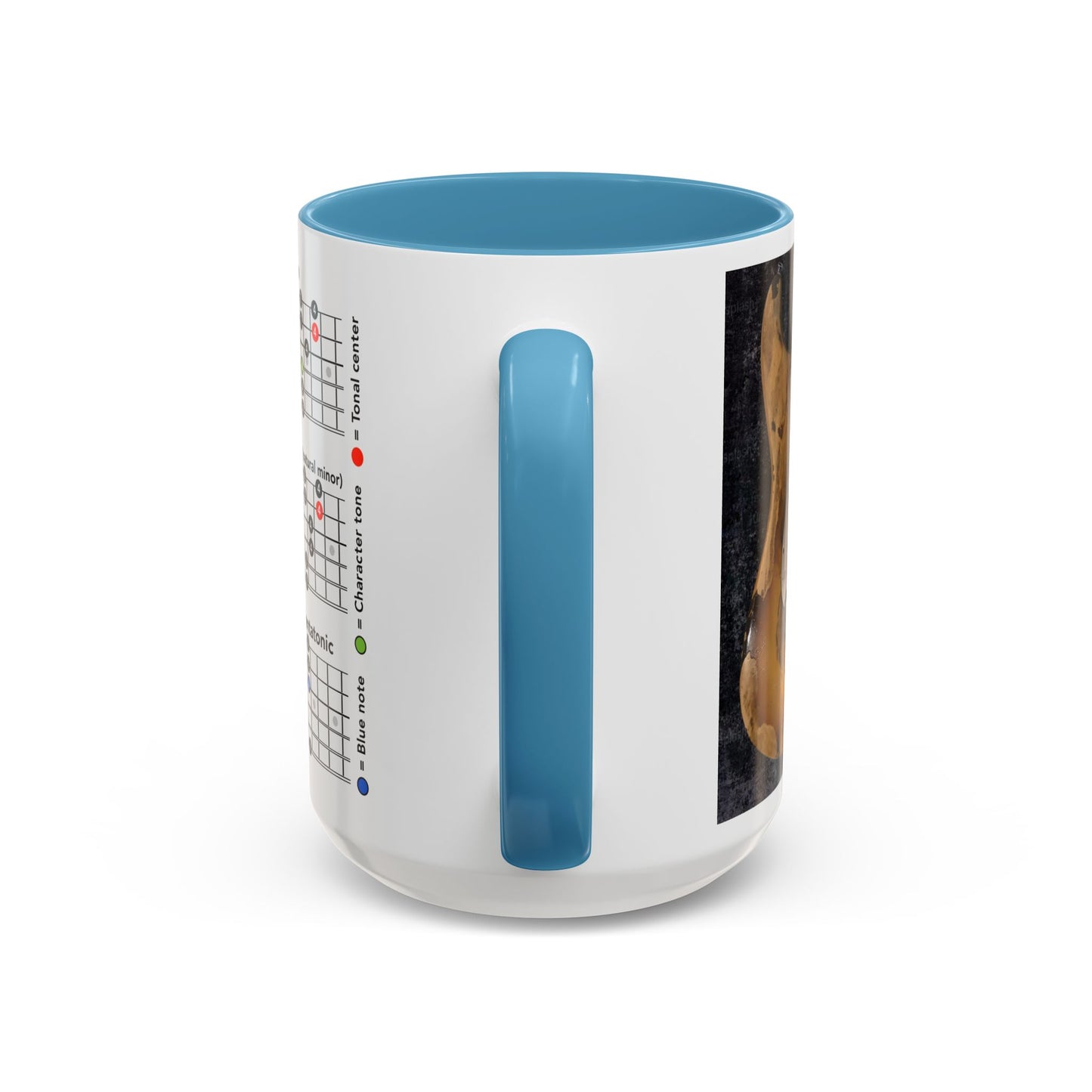 Mode Scales Coffee Mug - For Guitarist