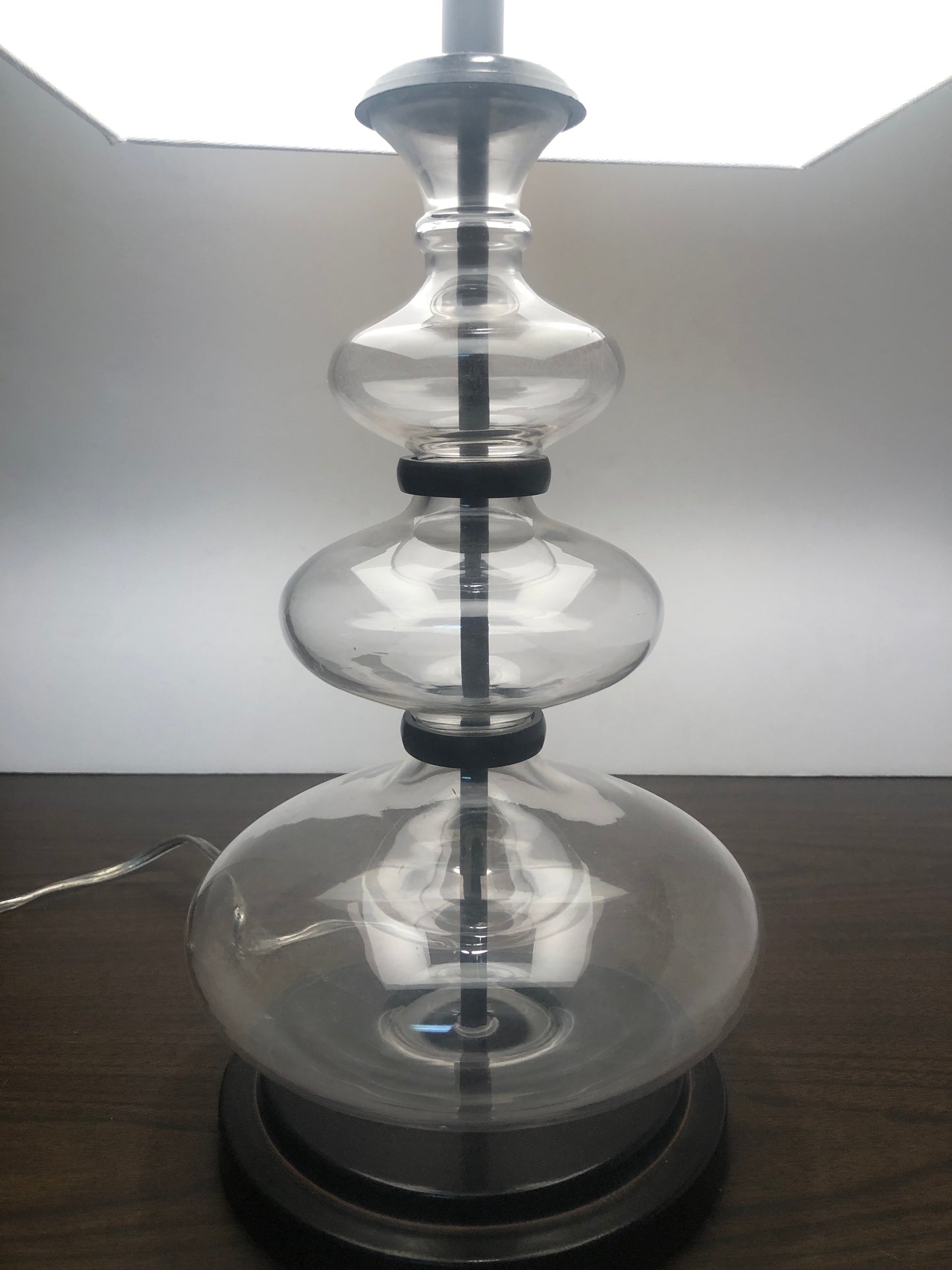 Vintage Unique Glass Lamp