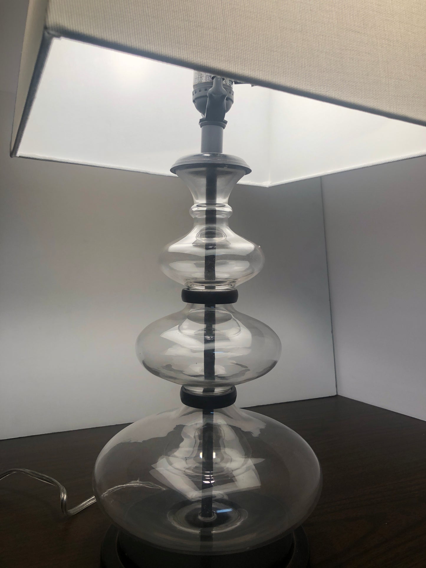 Vintage Unique Glass Lamp