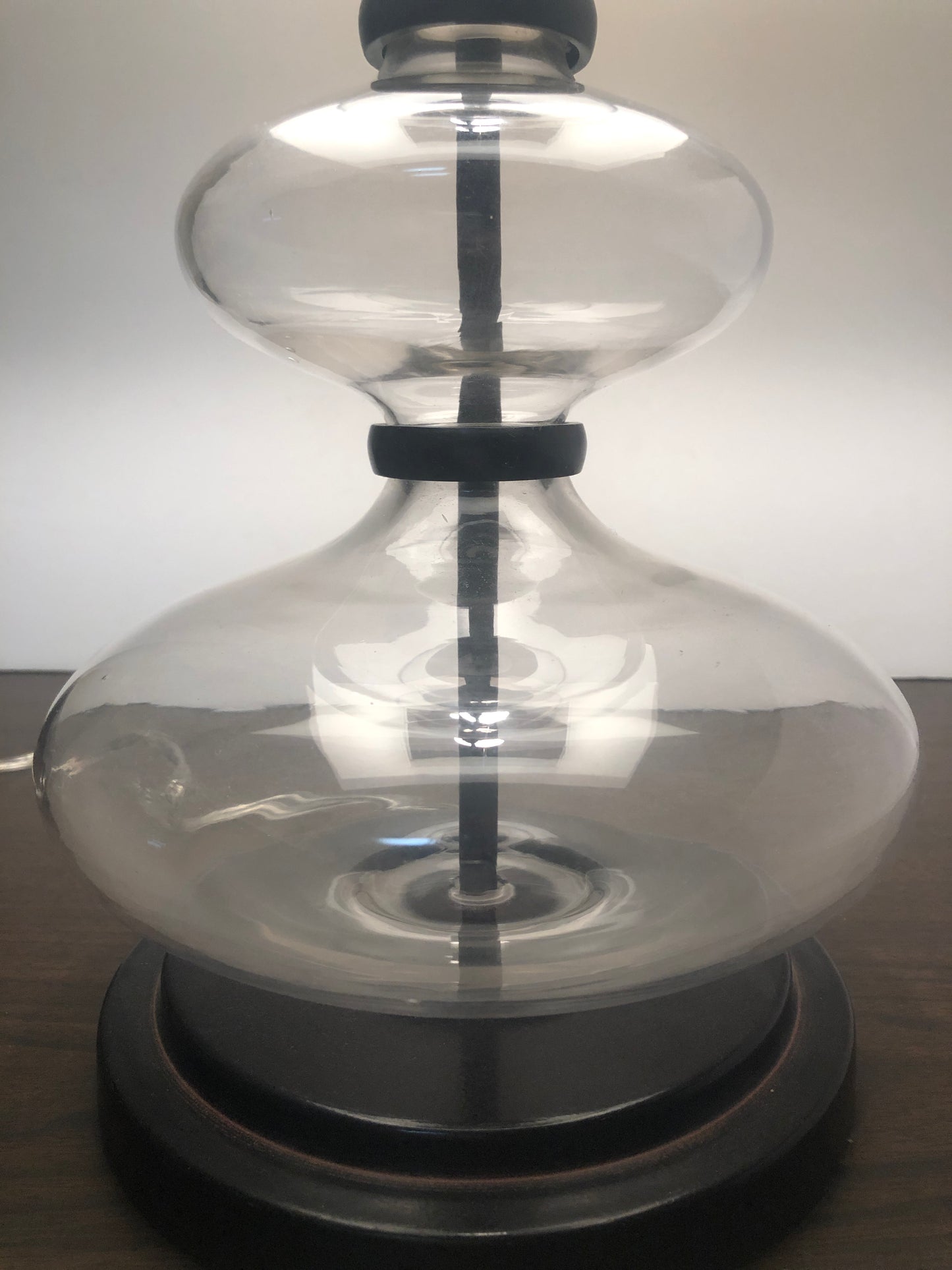Vintage Unique Glass Lamp