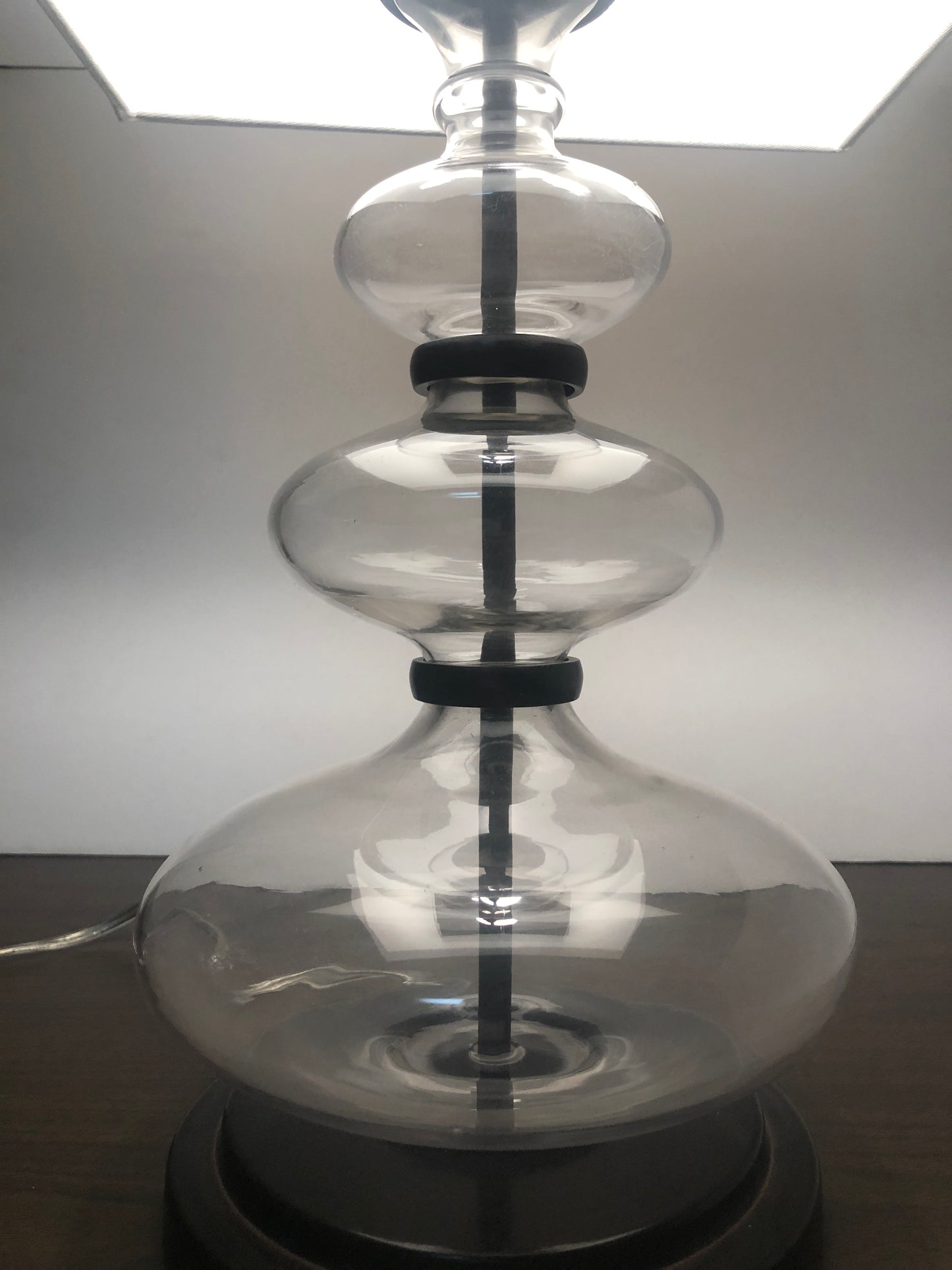 Vintage Unique Glass Lamp