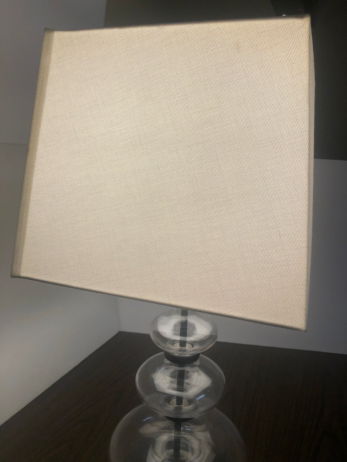 Vintage Unique Glass Lamp