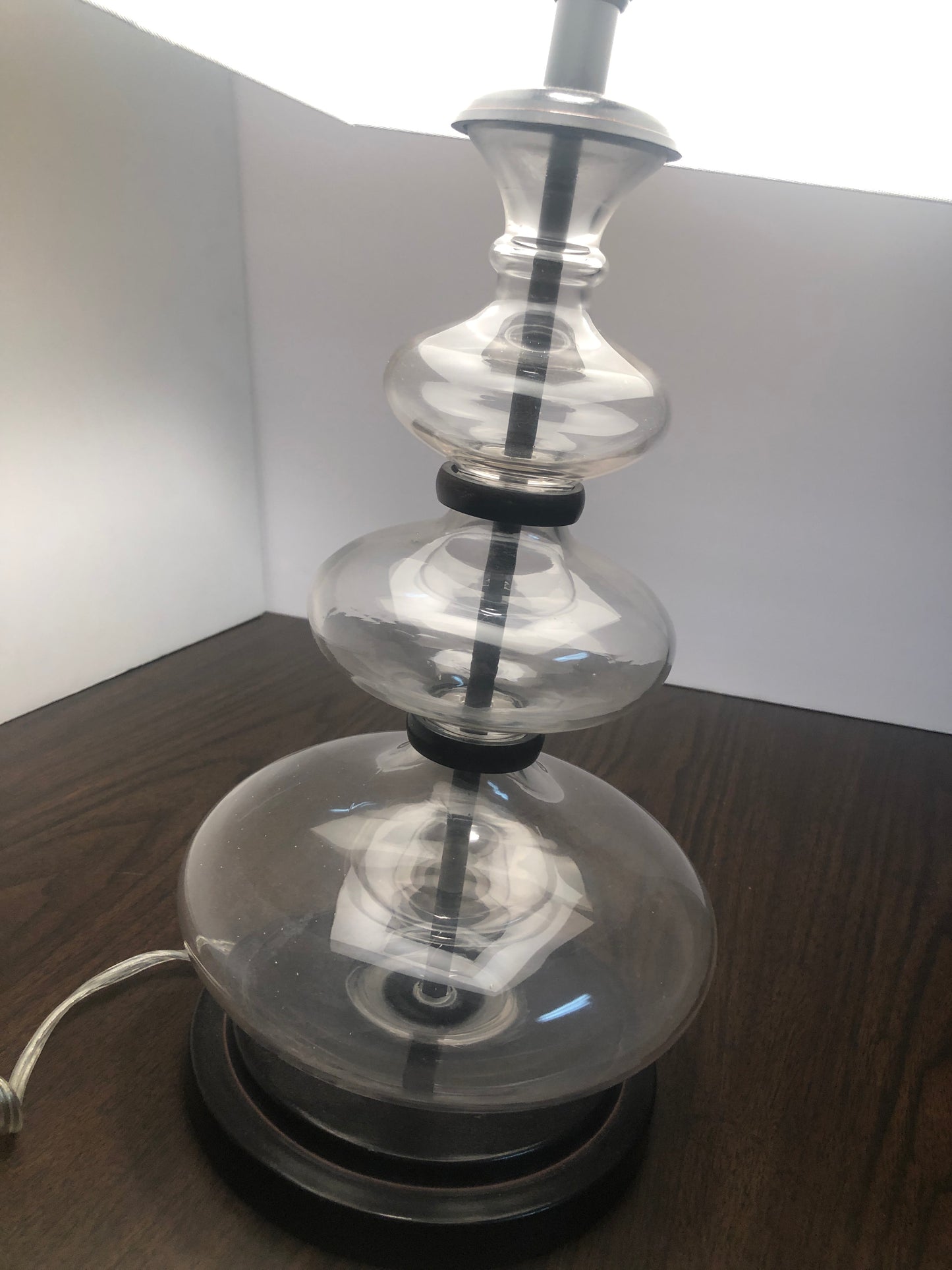 Vintage Unique Glass Lamp