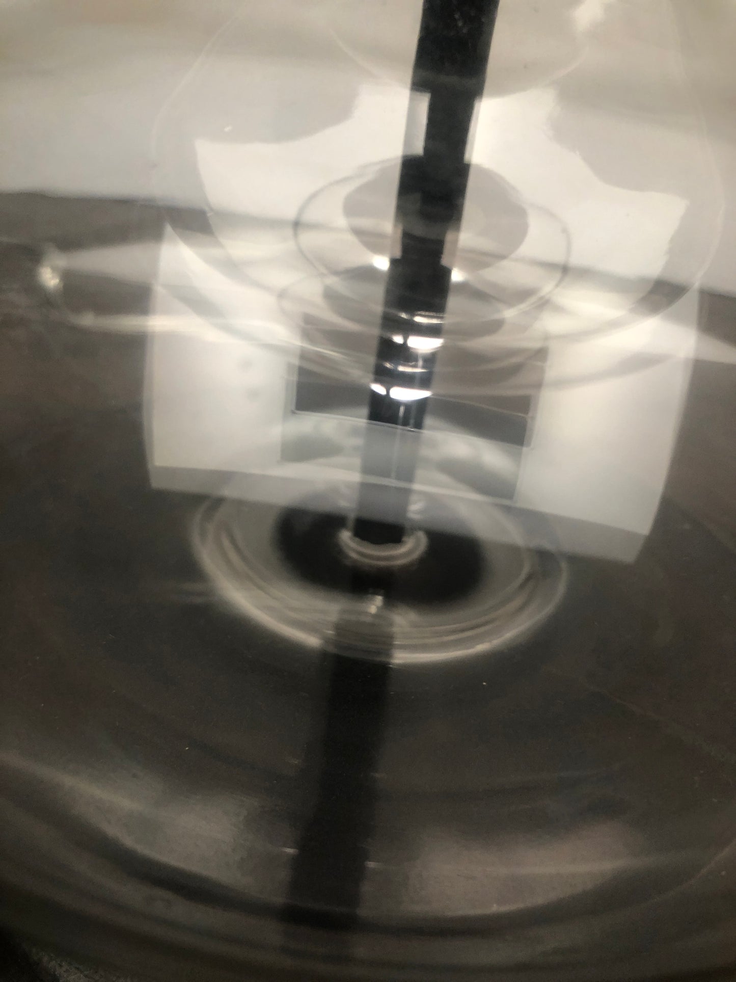 Vintage Unique Glass Lamp