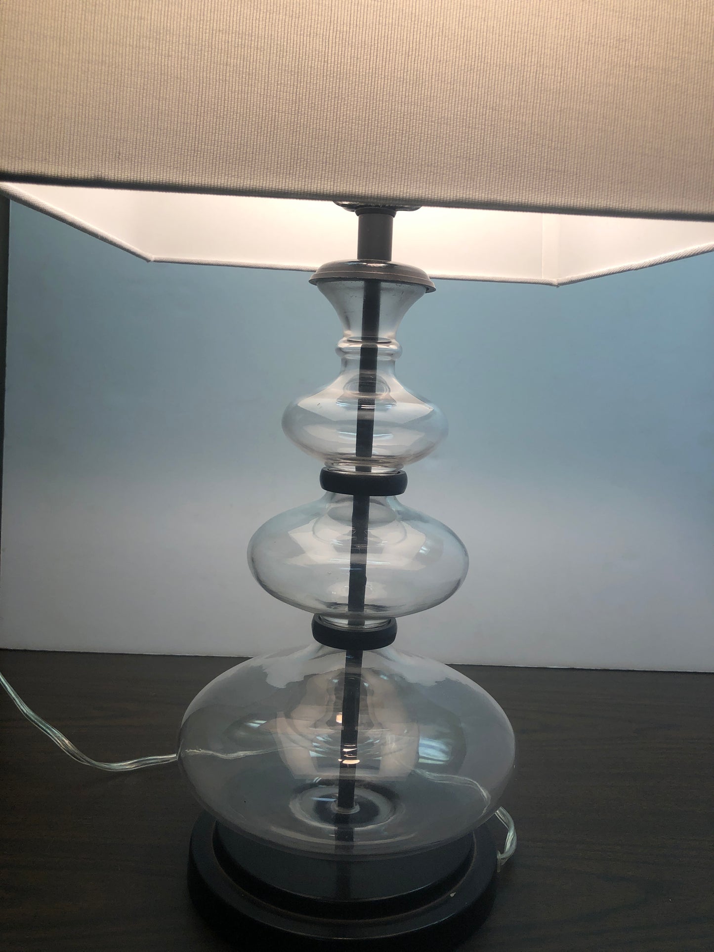 Vintage Unique Glass Lamp