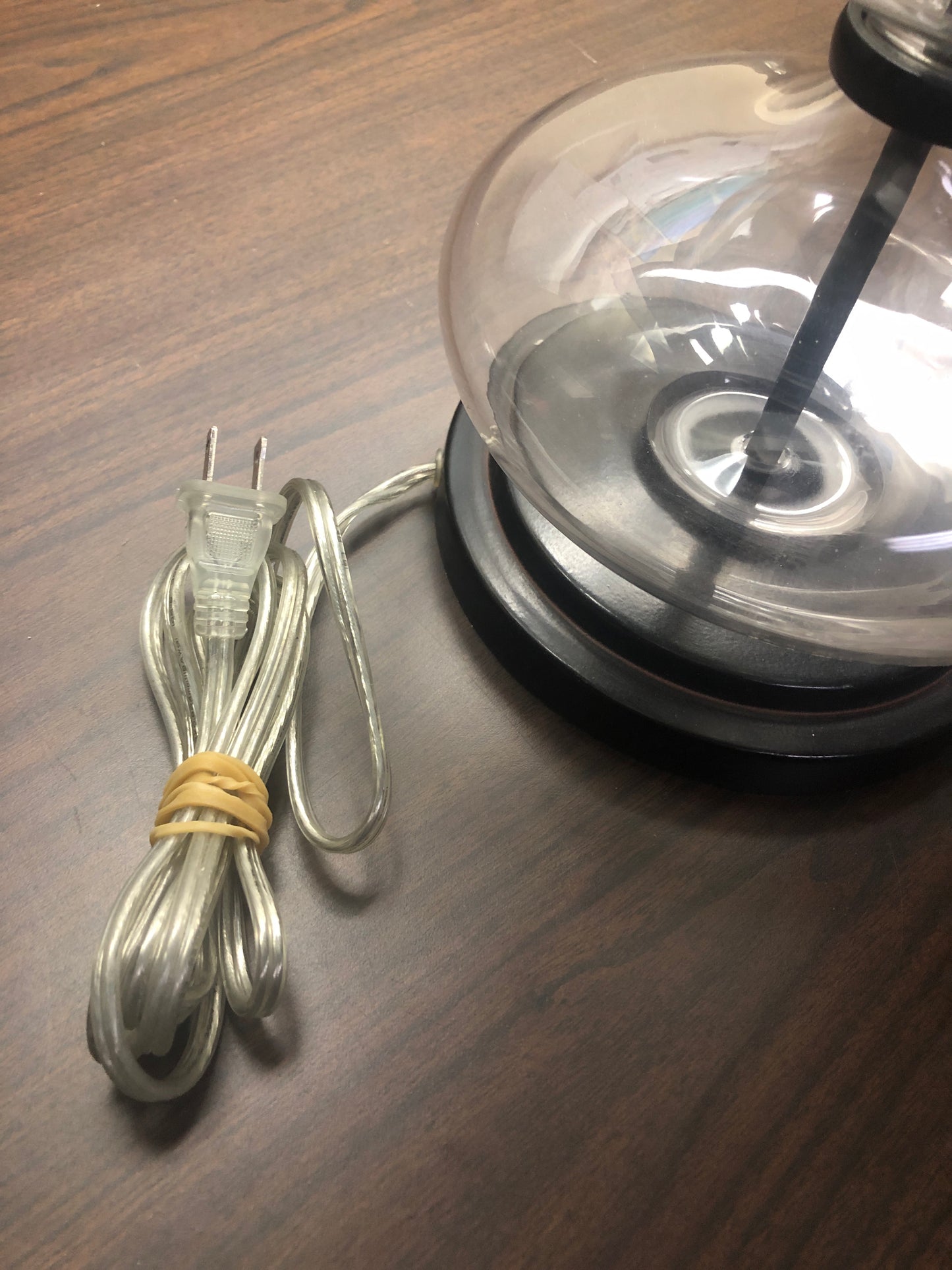Vintage Unique Glass Lamp